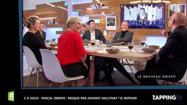 C à vous - Pascal Obispo : Moqué par Johnny Hallyday ? Il fait d'étonnantes révélations