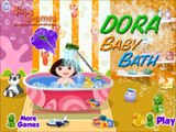 Dora Baby Bath video gameplay # Watch Play Disney Games On YT Channel