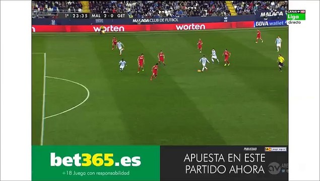 2-0 Christian Atsu Goal Spain Primera Division - 05.02.2016, Málaga CF 2-0 Getafe CF - Video Dailymotion