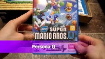 Unboxing New Super Mario Bros U Luigi U Bonus Physical Disc Nintendo Wii U