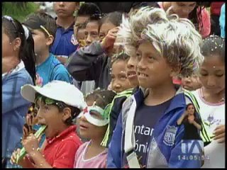 El Carnaval se vivió en el parque Cumandá