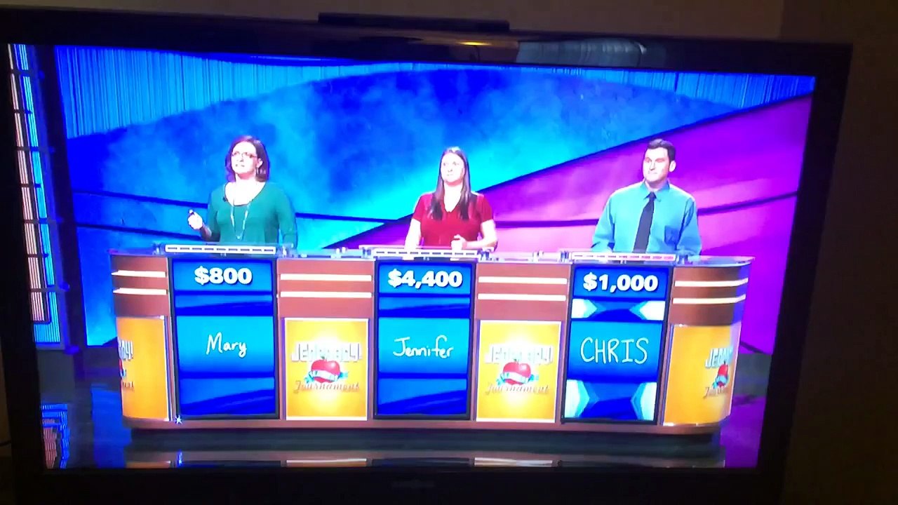 Guy on Jeopardy destroying an entire category
