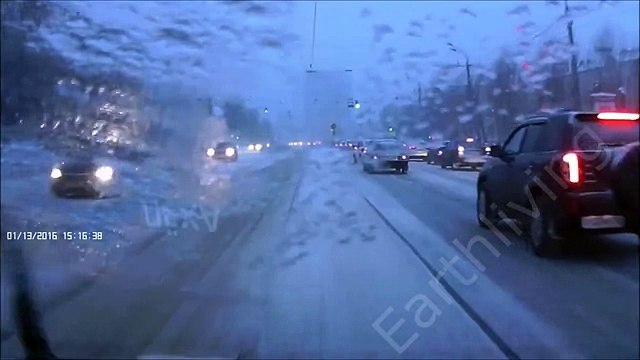 Опасные зимние дороги 2 Hazardous winter road