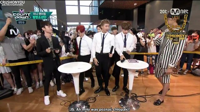 [POLSKIE NAPISY] 150625 M Countdown BTS - Mini Fanmeeting