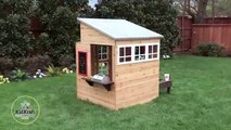 Children's Outdoor Play House Houses In Wood For The Garden By KidKraft