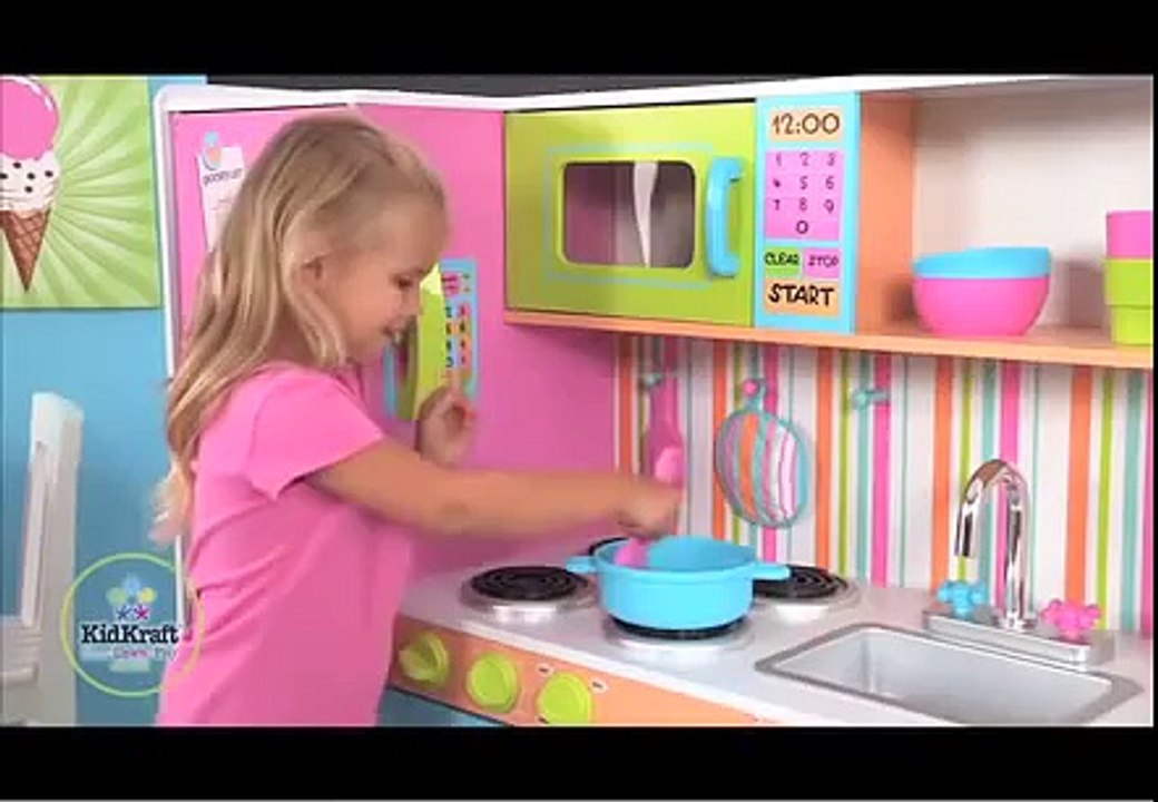 Childrens Play Kitchens Toy Kitchen For Christmas And Thanks Giving 2015 KidKraft