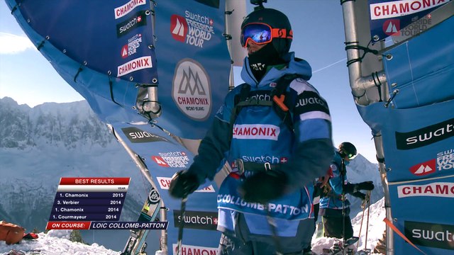Winning run Loic Collomb-Patton - Chamonix-Mont-Blanc - Swatch Freeride World Tour 2016