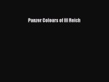 [PDF Télécharger] Panzer Colours of III Reich [PDF] en ligne[PDF Télécharger] Panzer Colours