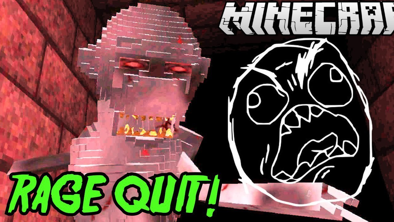 Minecraft Wendigos THIS I RAGE QUIT! Custom Horror Map NikNikamTV