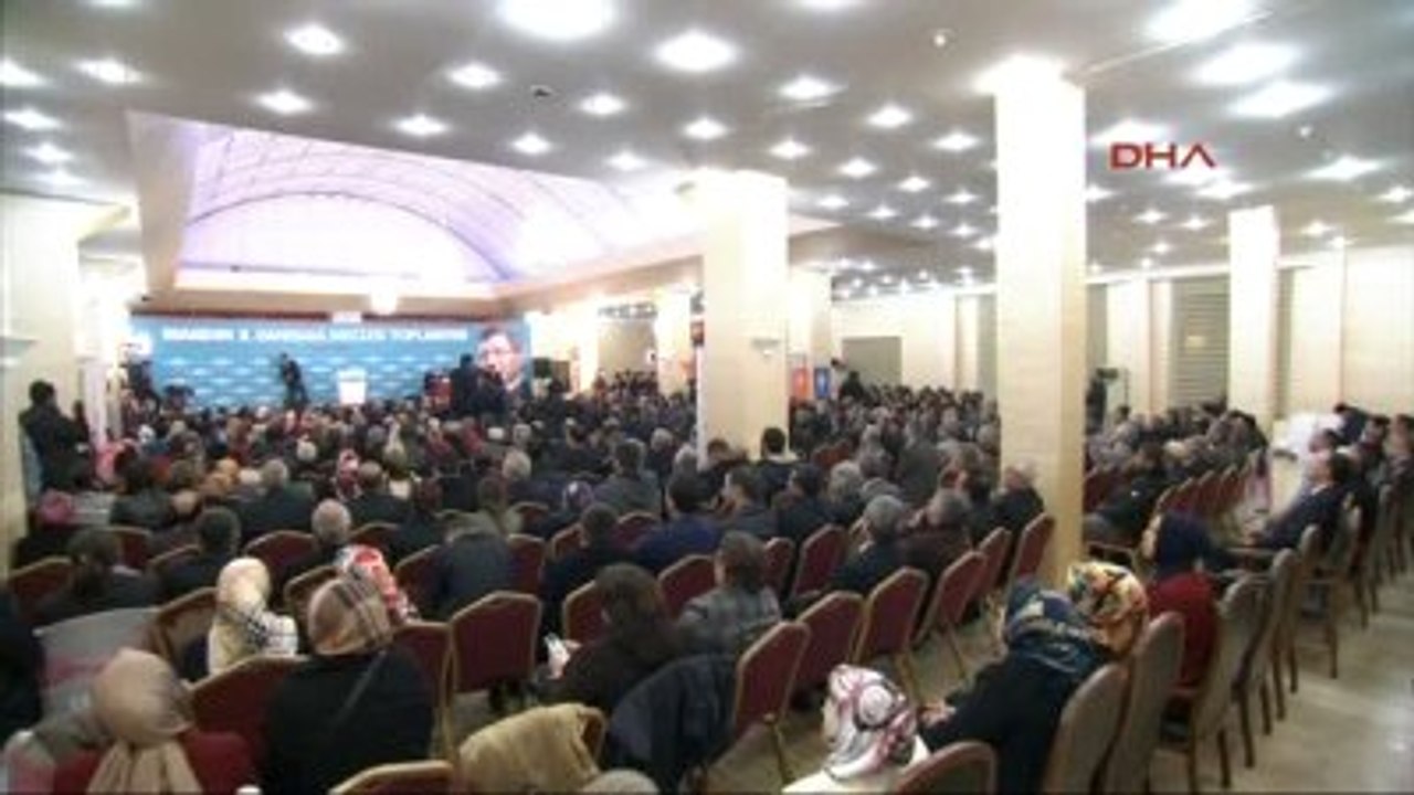 Mardin Başbakan Davutoğlu İl Danışma Kurulu Toplantısında Konuştu-1