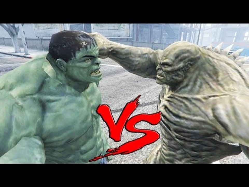 ABOMINATION VS HULK - EPIC BATTLE