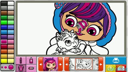 Little Charmers Lavender & Flare Dragon Nick Jr. Coloring Book Creative Game for Children