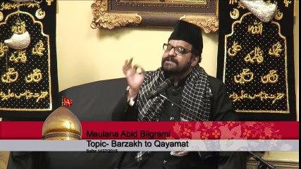 Maulana Abid Bilgrami 11 Safar 1437-2015 Majlis
