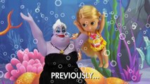 Rapunzel Saves Baby Mermaid after Ruby is Kidnapped by Ursula. DisneyToysFan