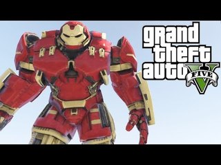 GTA V: CRAZY HULKBUSTER (Iron Man Mark 44)