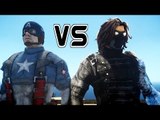 Captain America (Steve Rogers) VS Winter Soldier (Bucky Barnes)