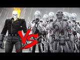 GHOST RIDER VS ULTRON ARMY - EPIC BATTLE