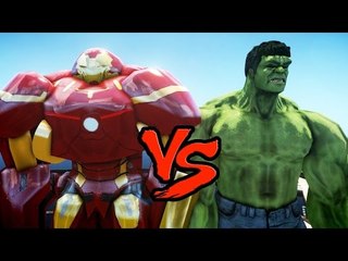 HULK VS HULKBUSTER (Iron Man Mark 44) - EPIC BATTLE