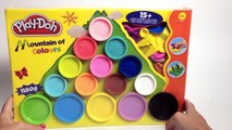 Play Doh Mountain of Colours Playset Hasbro Toys Playdough Rainbow Shapes and Molds