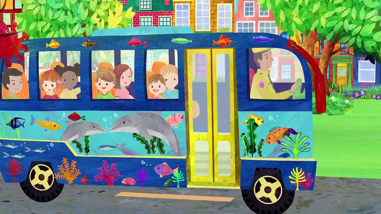 Wheels on the Bus and Vehicles | Nursery Rhymes & Kids Songs - ABCkidTV