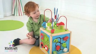 Wooden Toys Toddlers Beadmaze Cube Fun Educational Toys For Boys & Girls