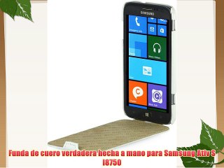 Download Video: Exclusiva funda Stilgut UltraSlim para el original Samsung Ativ S I8750 en blanco