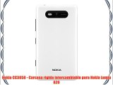 Nokia CC3058 - Carcasa rígida intercambiable para Nokia Lumia 820