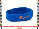AcousticSheep RunPhones - Auriculares deportivos en diadema azul