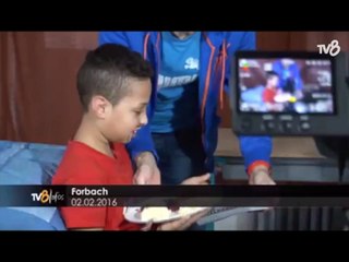 Reportage TV8 : Louis Houpert fait la une !