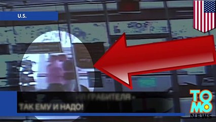 Боксёр скрутил грабителя – так ему и надо!