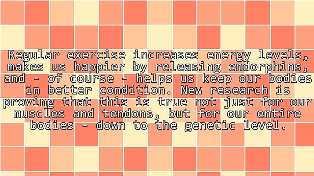 How Exercise Affects Your DNA