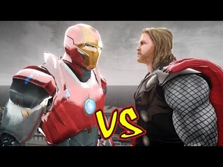 THOR VS IRON MAN MARK 16 (Nightclub) - EPIC BATTLE