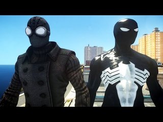 SPIDER-MAN (NOIR) VS BLACK SPIDERMAN