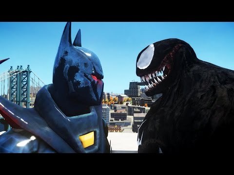 BATMAN VS VENOM - BATMAN KNIGHTFALL