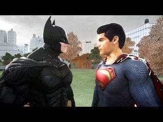 BATMAN VS SUPERMAN - THE DARK KNIGHT VS MAN OF STEEL