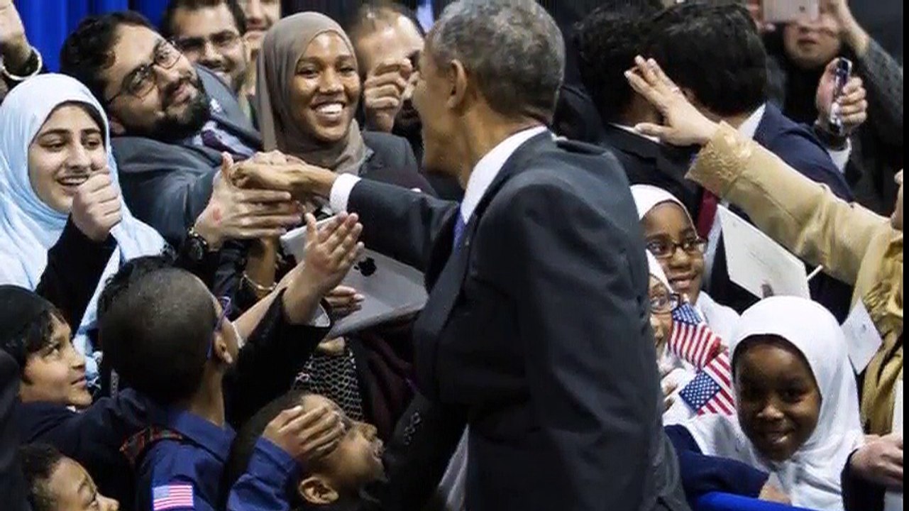 Obama, In Mosque Visit