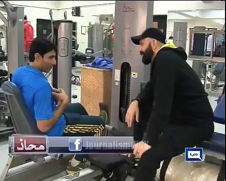 Good that you don't know how to bat, you can be a good cricket analyst: Misbah tells Wajhat Khan on CaptainKaMahaaz