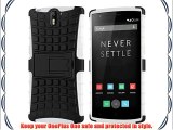 Cruzerlite Spi-Force Dual Layer Case for the OnePlus One - Retail Packaging - White