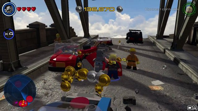 Lego Marvels Avengers - Gameplay - Extremist Soldier