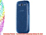 Samsung Phones - Carcasa para Samsung Galaxy S3 Azul