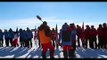 Prince Harry and the Walking with the Wounded team reach the South Pole