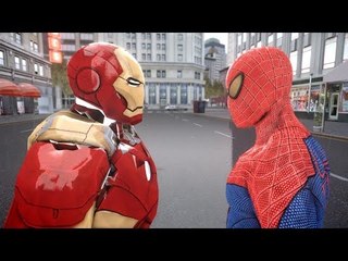 Spiderman vs IRON MAN - EPIC BATTLE