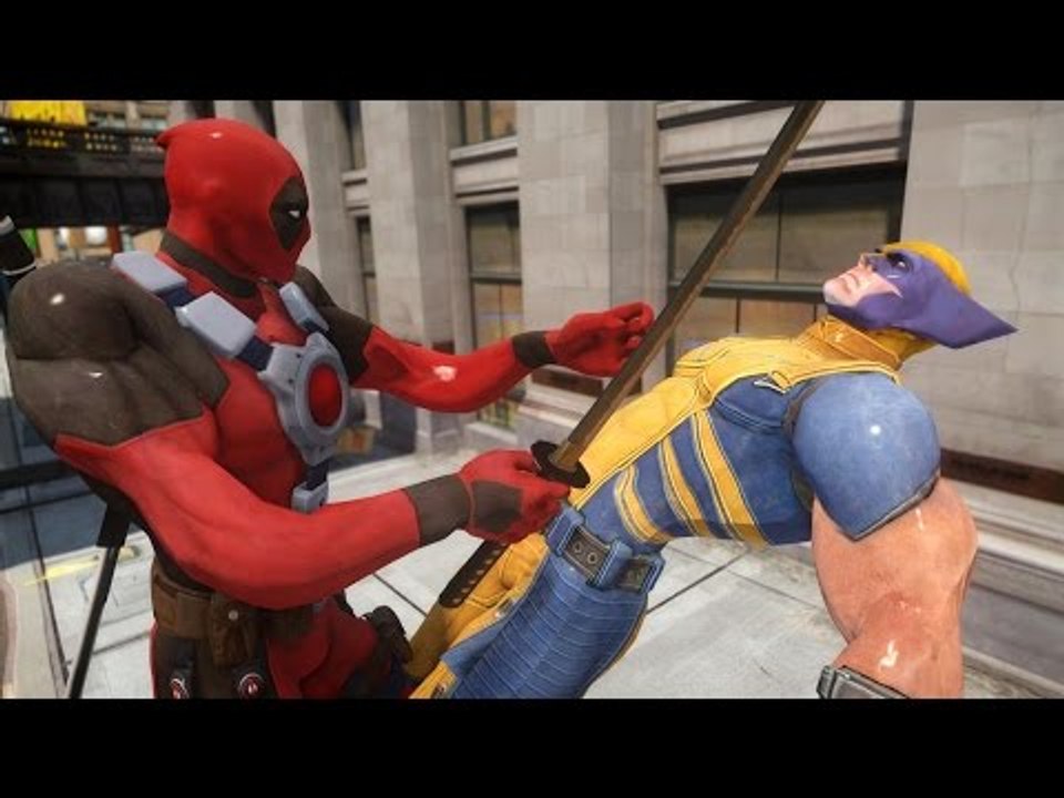 DEADPOOL VS WOLVERINE - EPIC BATTLE - video Dailymotion