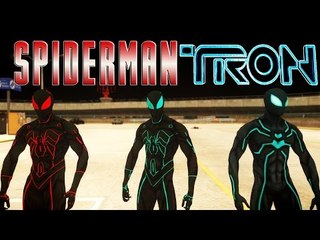 Spiderman Tron Pack Skin (MOD) - GTA 4