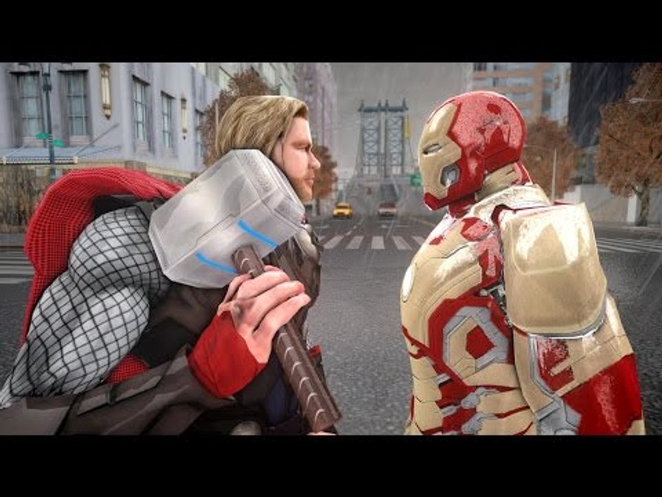 THOR VS IRON MAN - EPIC BATTLE