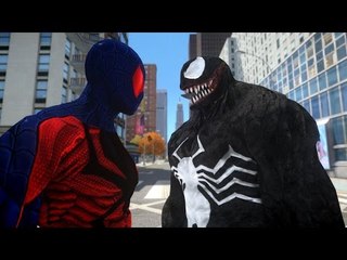 Flipside Spiderman vs Venom - EPIC BATTLE