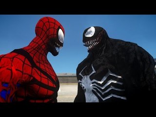 Spiderman (Carnage) vs Venom - EPIC BATTLE
