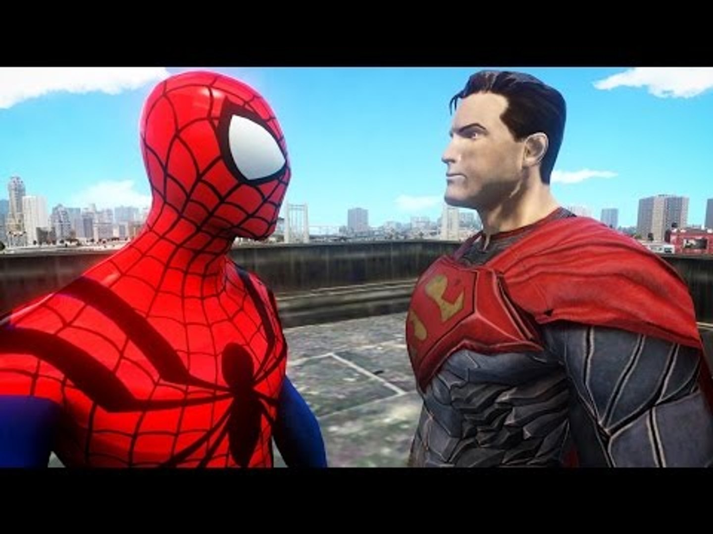 Spider Man Vs Superman Parody