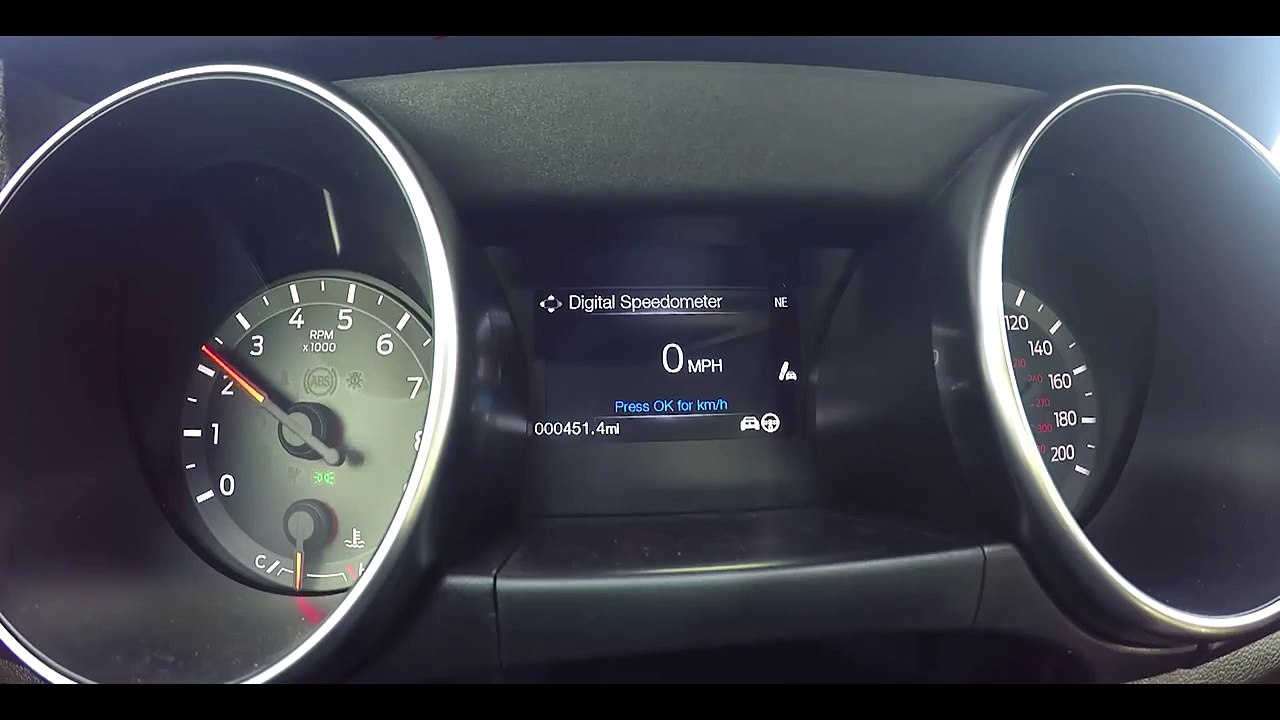 Ford Mustang GT350 acceleration 0-270 km/h