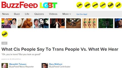 TRANS OFFENDED!